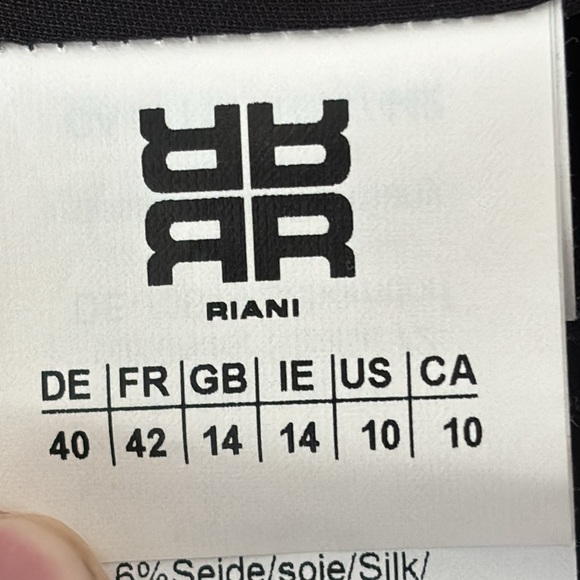 Riani wool blend cropped jacket size 10 - Picture 16 of 16